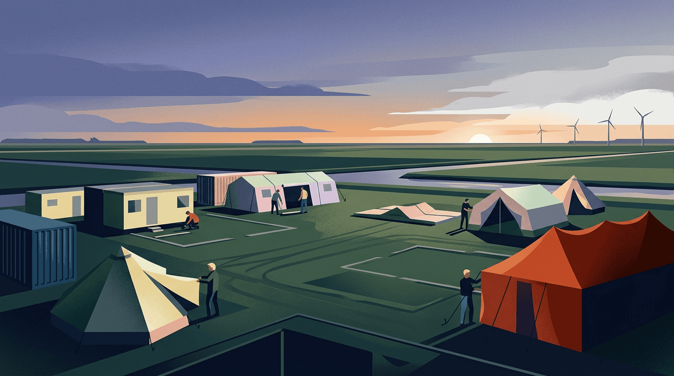 COA garandeert: vluchtelingen verlaten Walibi-terrein vóór 3 april