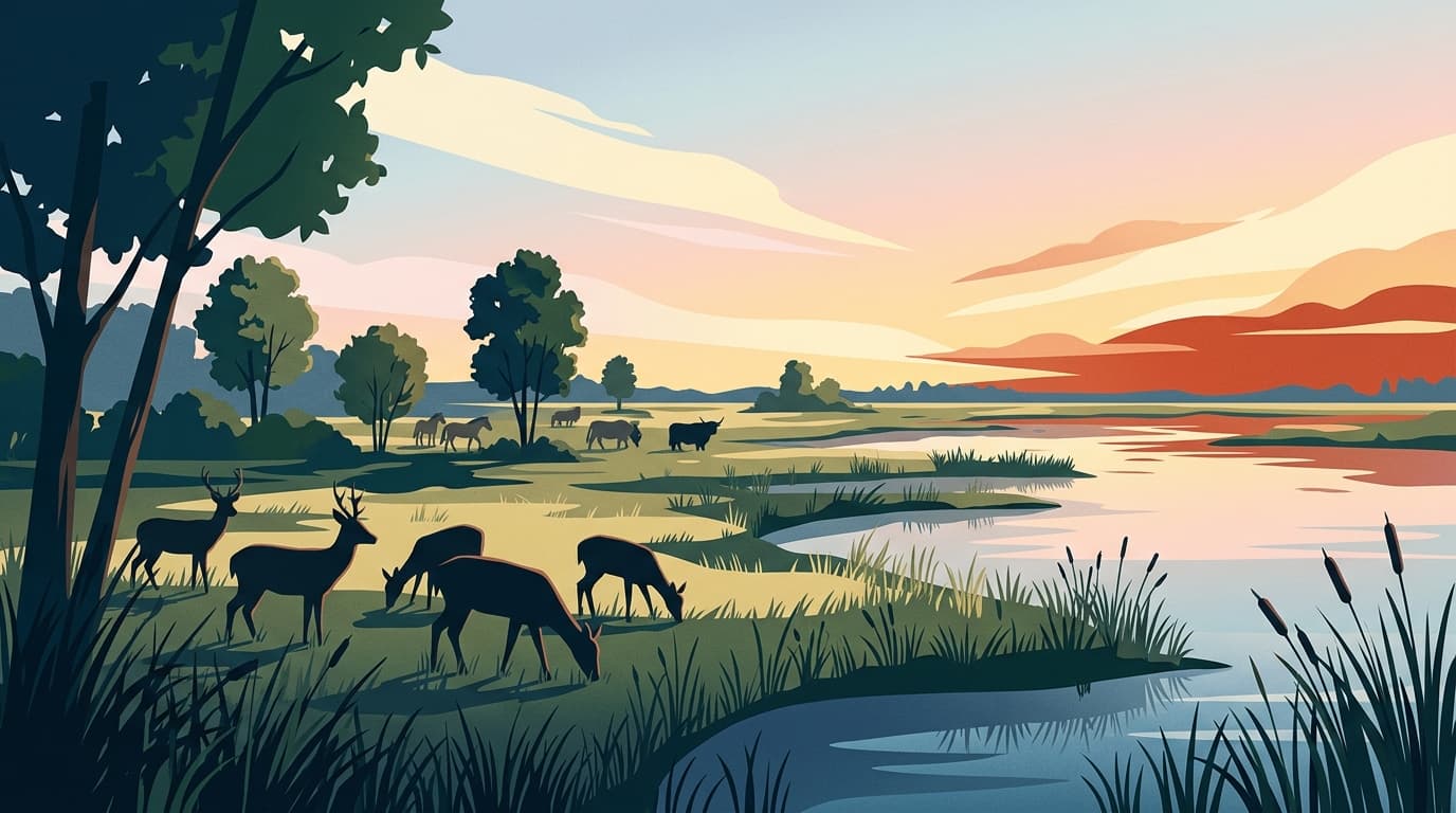 Wildsafari Stille Kern