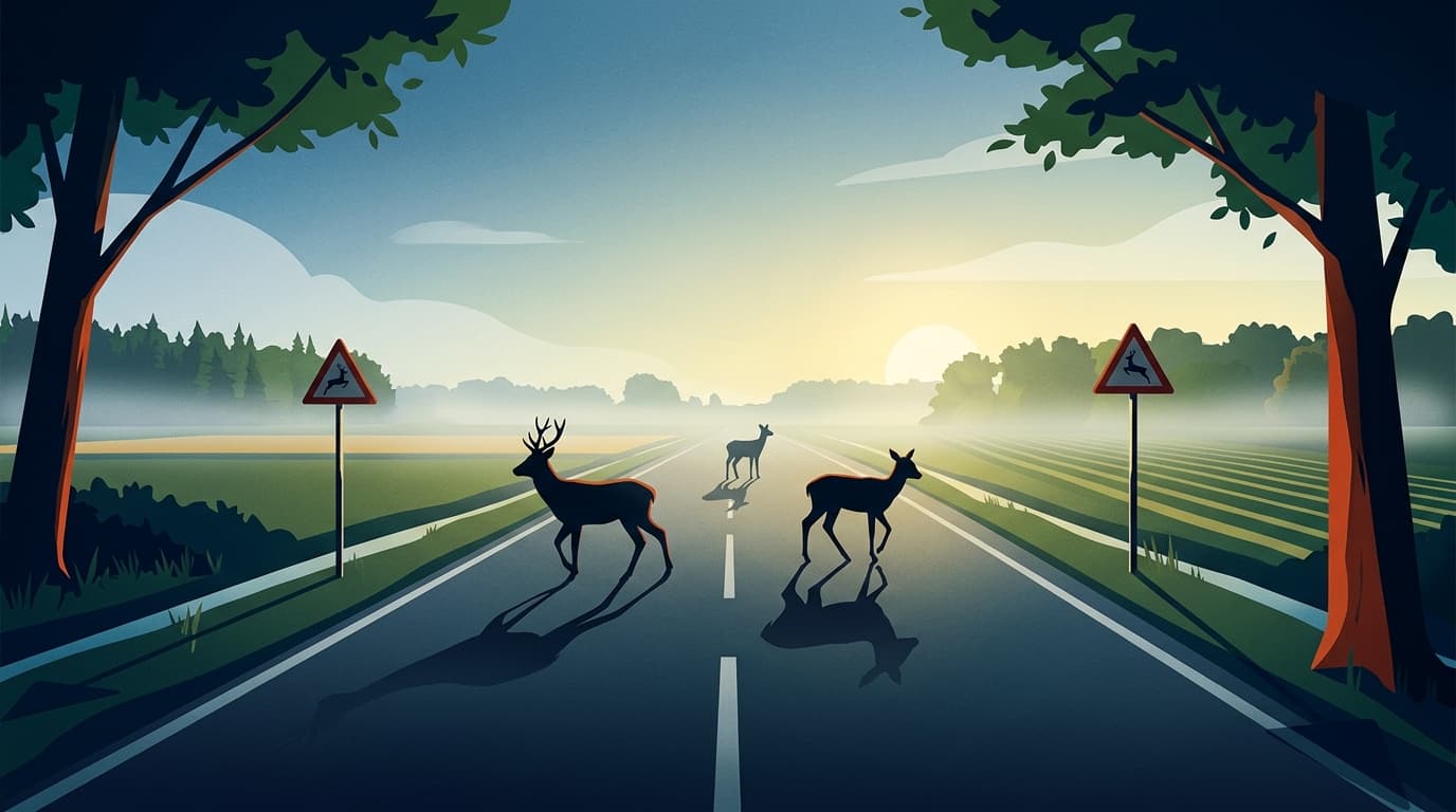 Let op: Zomertijd verhoogt risico op aanrijdingen met wild in Flevoland