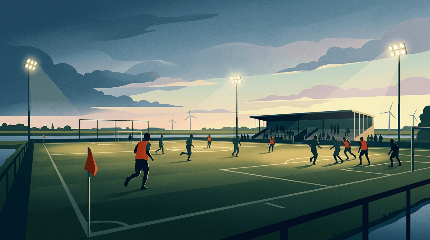 SV Urk verliest spectaculaire thuiswedstrijd en ziet degradatiezorgen toenemen