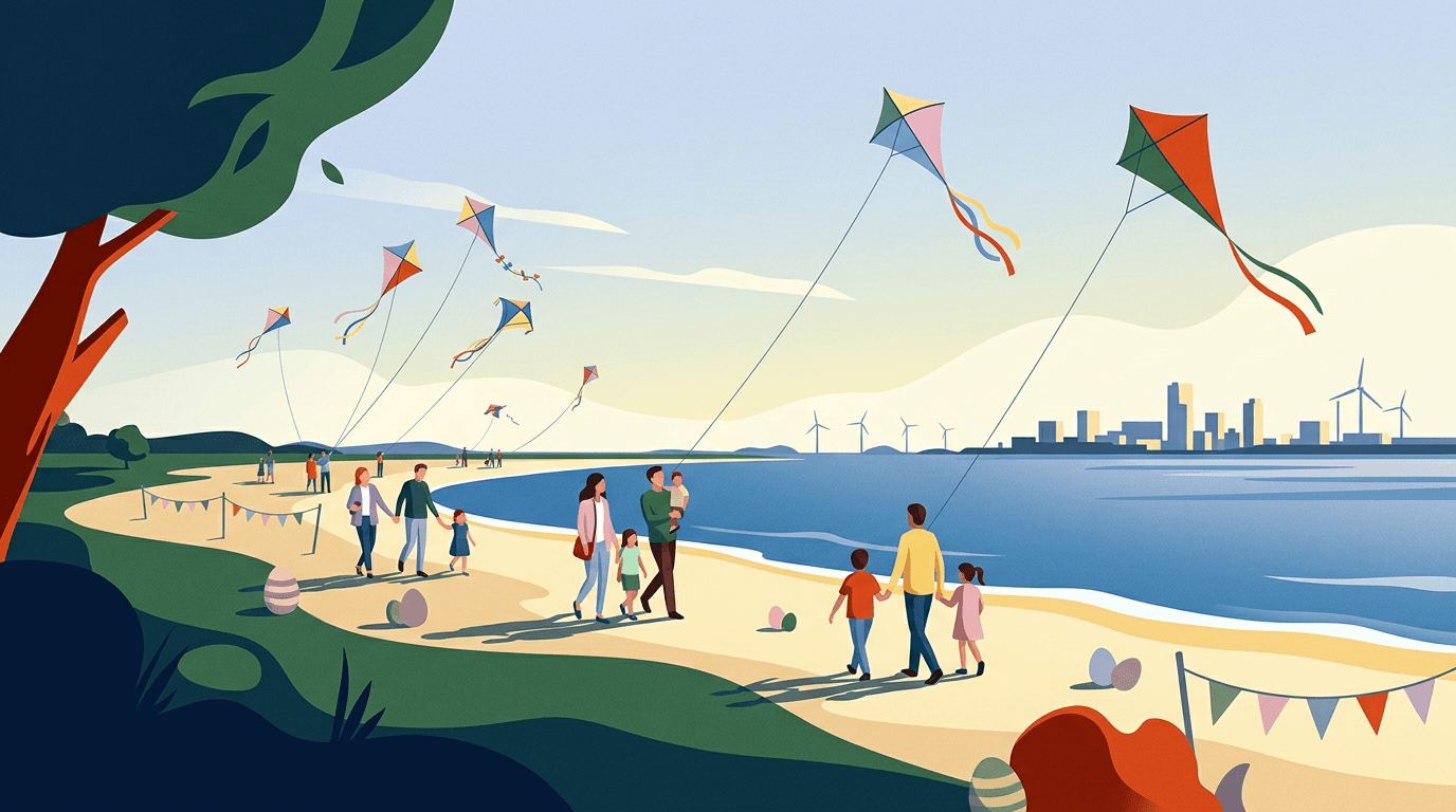 Frisse Wind Feest brengt paasplezier naar Almeerderstrand