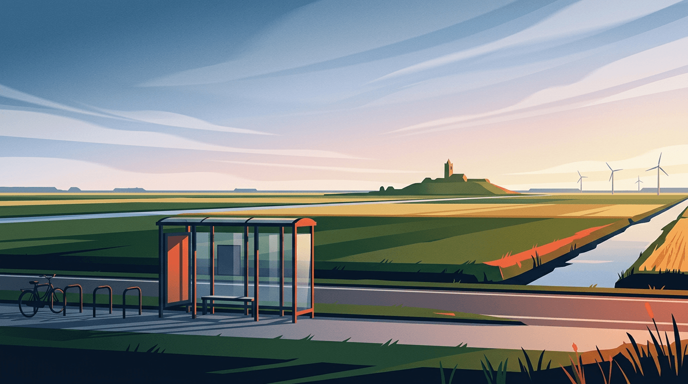 Werelderfgoed Schokland nu bereikbaar met openbaar vervoer