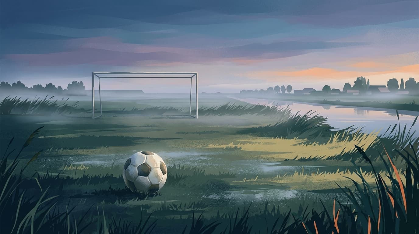 Sporting Almere pakt punt in matige wedstrijd