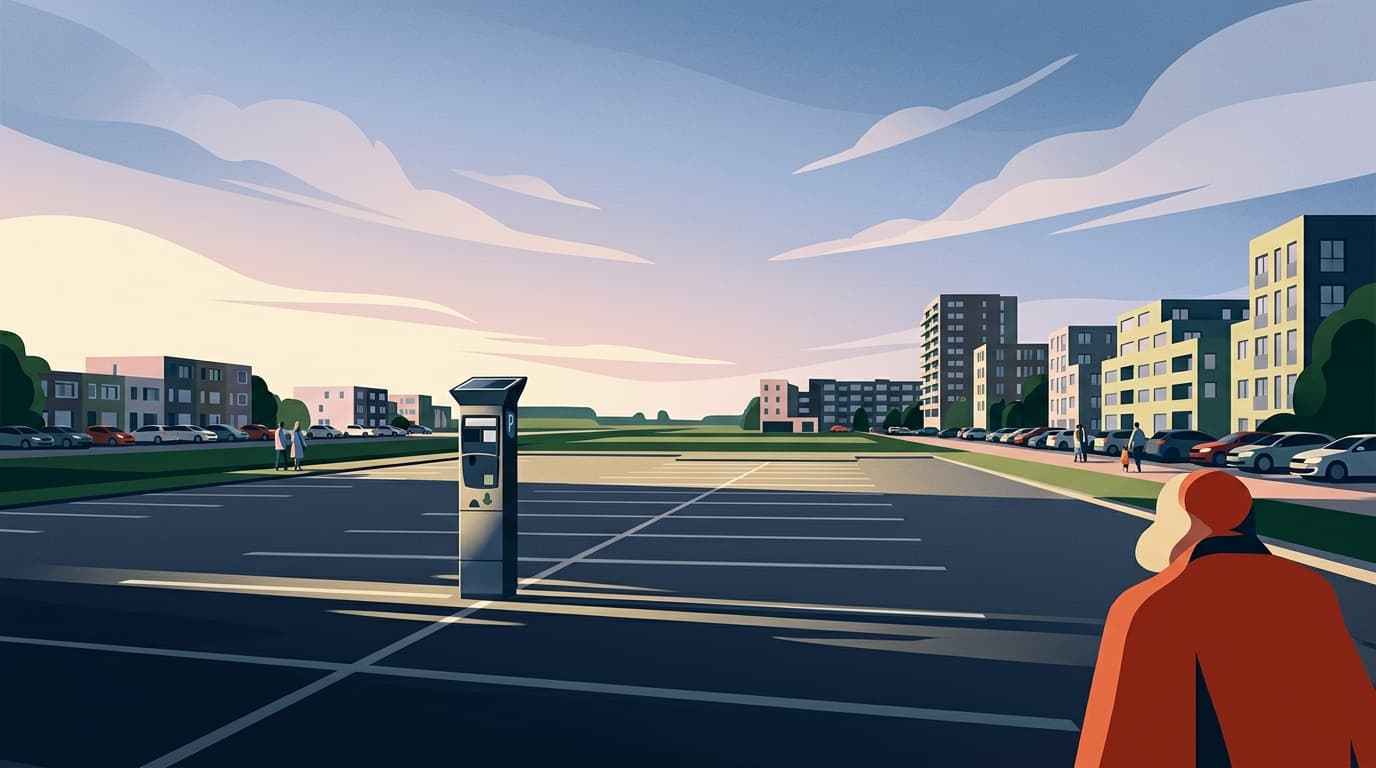 Parkeerplaats Woondome Almere Buiten wordt gratis na klachten bewoners