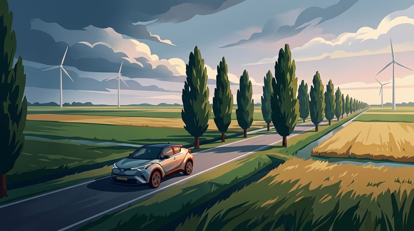 Toyota C-HR+ test: Japanse crossover past bij Flevolandse ruimte