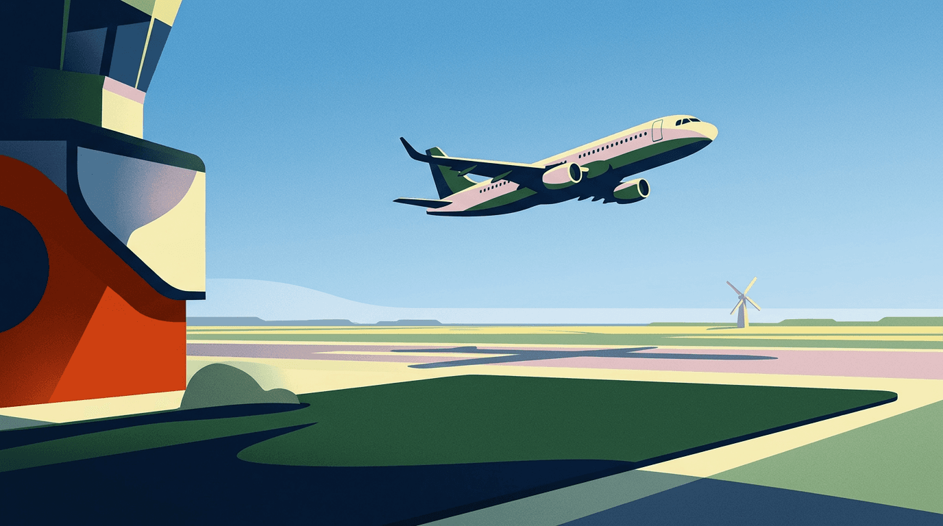 Luchtverkeersleiding: Probleem lage vliegroutes Lelystad Airport opgelost