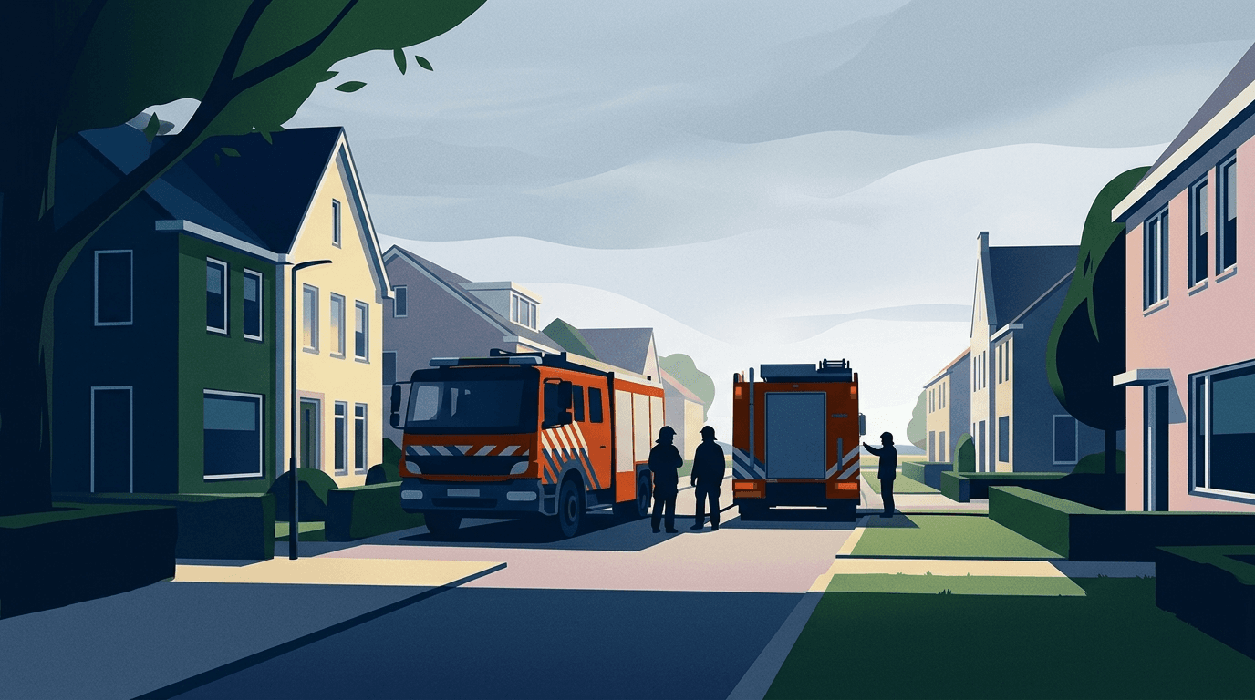 Gaslek in woning Almere Haven: huizen ontruimd