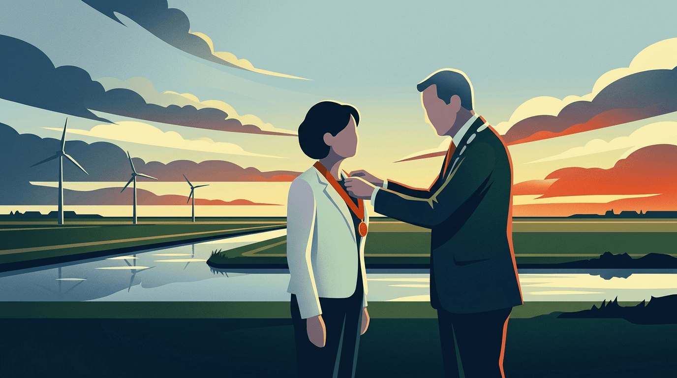 Almeerse Carin Fiere geëerd met erepenning