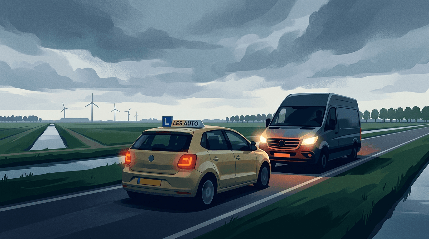 Agressie in het verkeer neemt toe: ook Flevolandse rijinstructeurs merken het