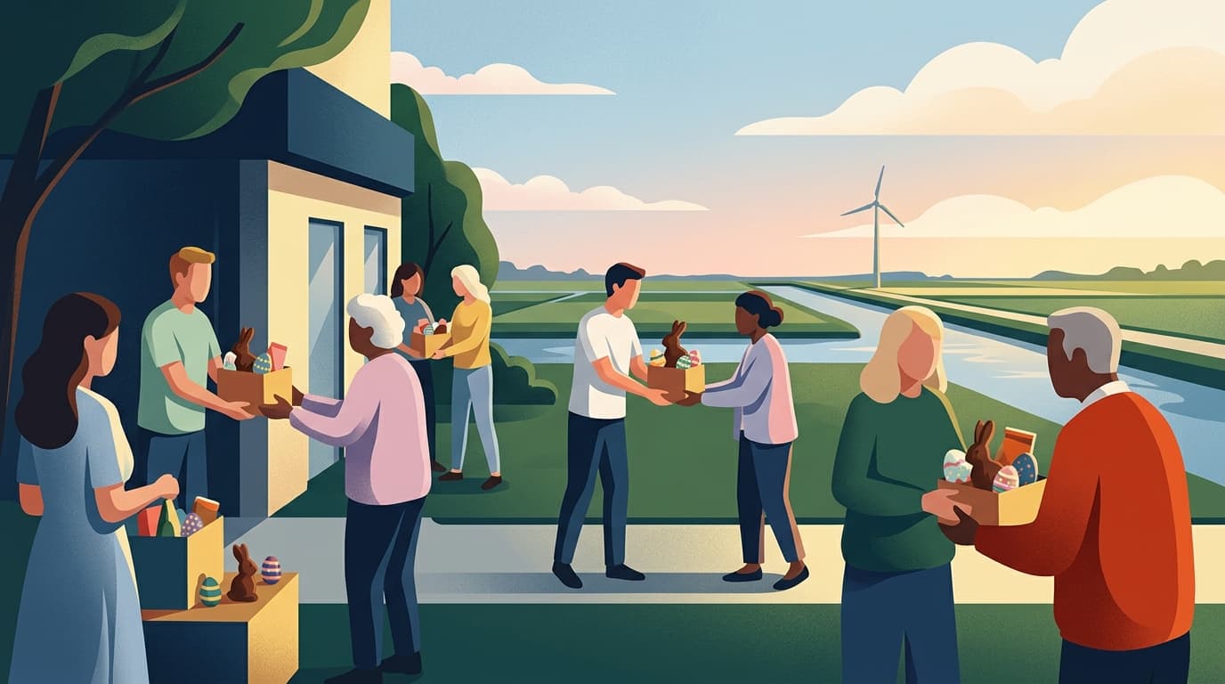 Paaspakketten voor minima in Lelystad dankzij actie restauranteigenaar