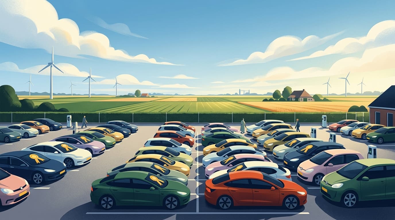 Elektrische auto's populair in Lelystad door brandstofprijzen