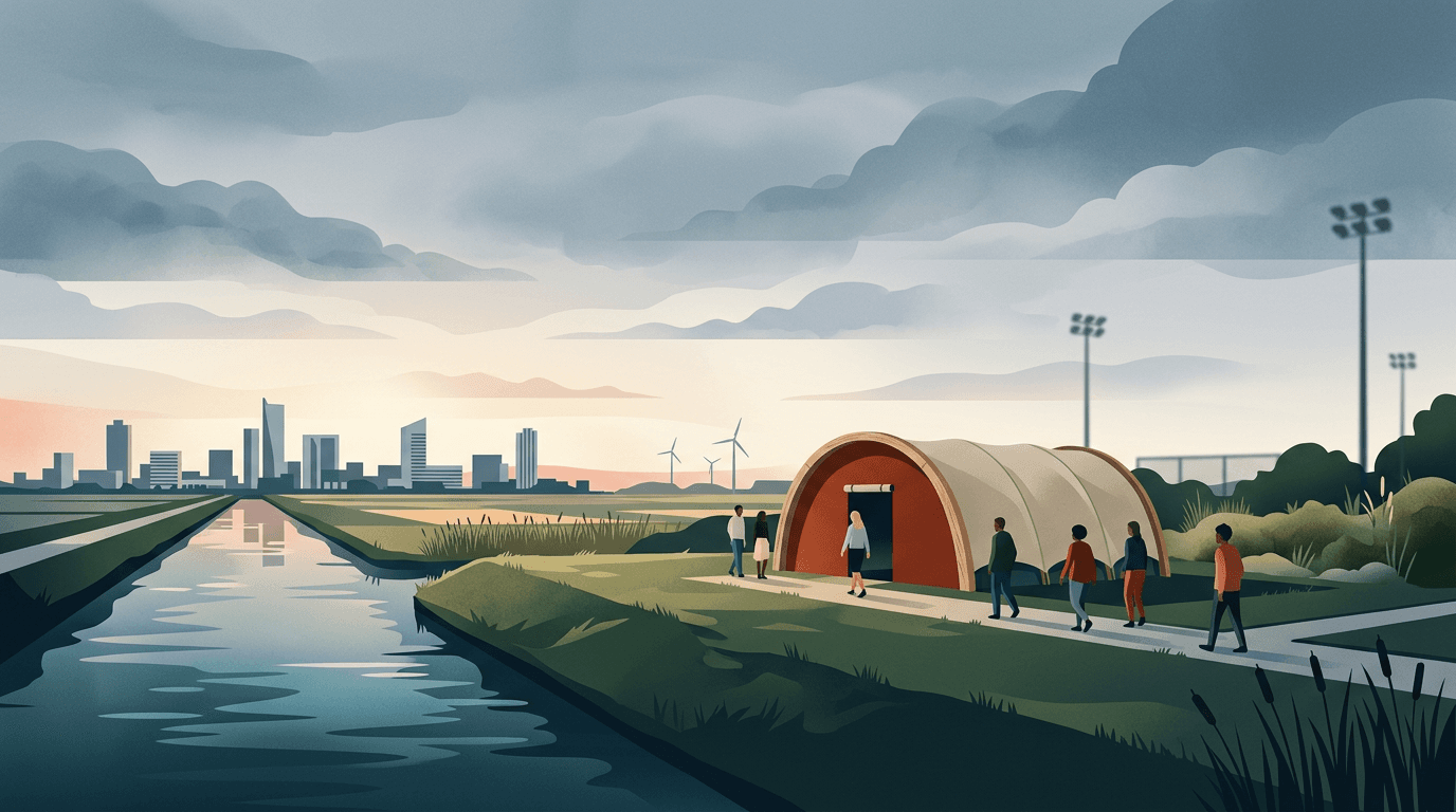 Almere biedt tijdelijk 170 extra noodopvangplekken voor asielzoekers