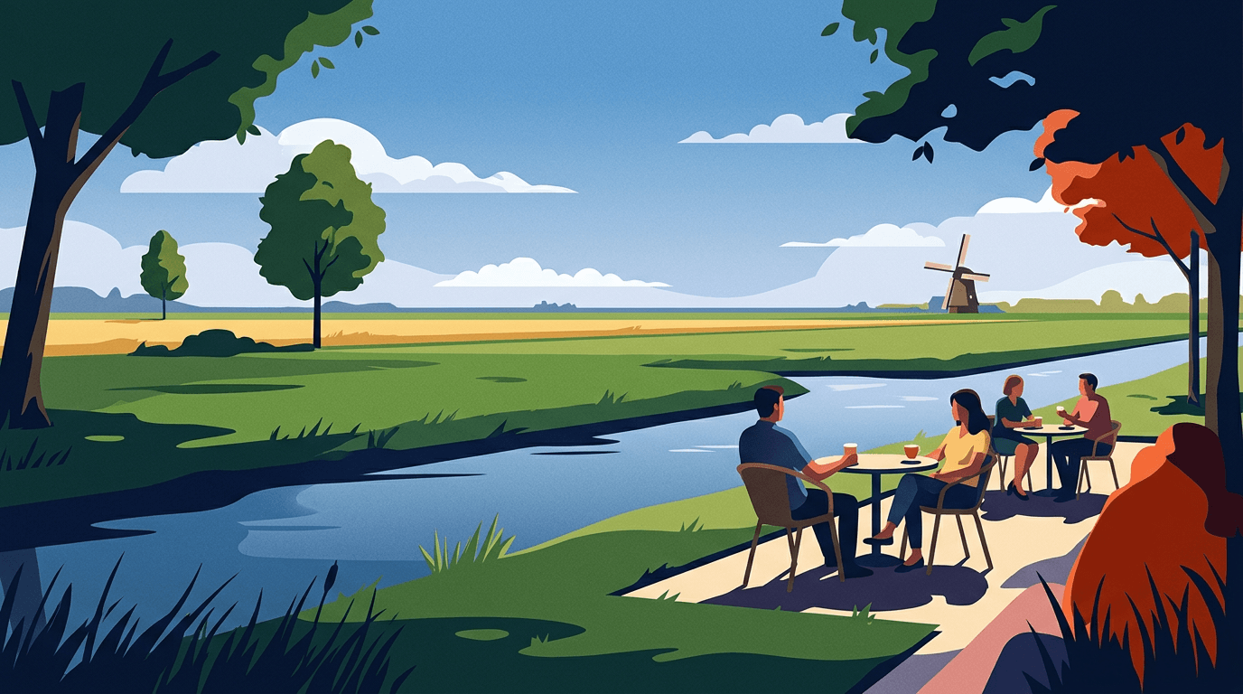 Wisselvallig, maar zacht Paasweekend in Flevoland