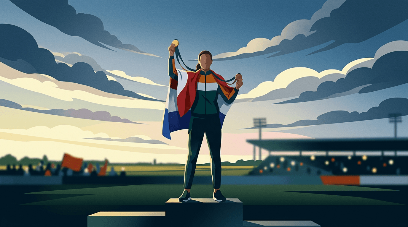 Gejanne Lussenburg schittert op EK Masters met goud, brons en Nederlands record