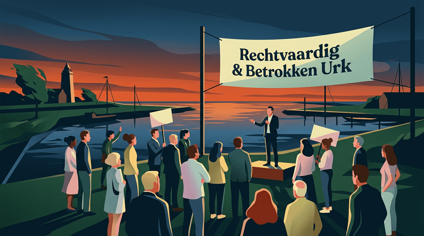Blanco Lijst 7 op Urk kiest voor nieuwe naam: Rechtvaardig & Betrokken Urk