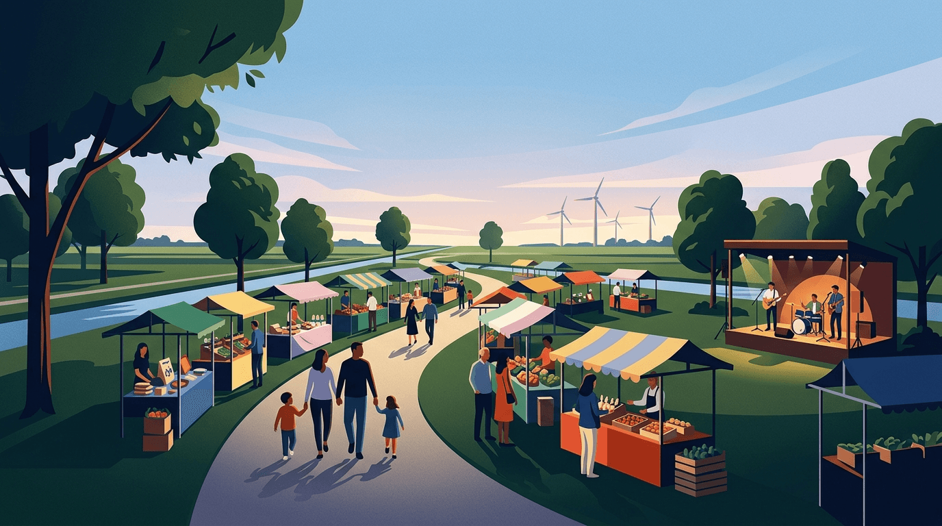 Vierde editie Bultpark Buitendag: Markt, muziek en natuur in Lelystad