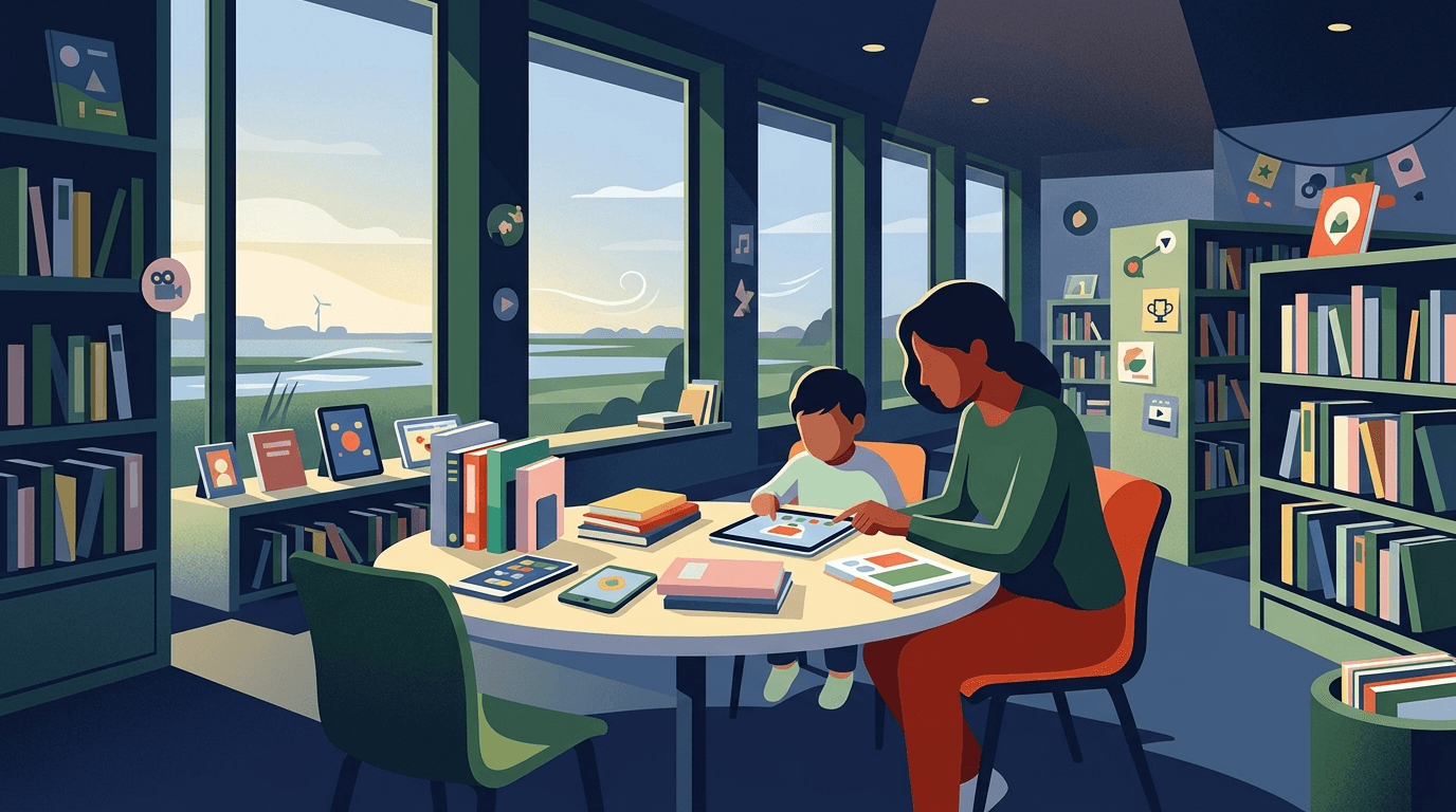 Media Ukkie Dagen in FlevoMeer Bibliotheek Dronten: Bewust omgaan met media voor jonge kinderen