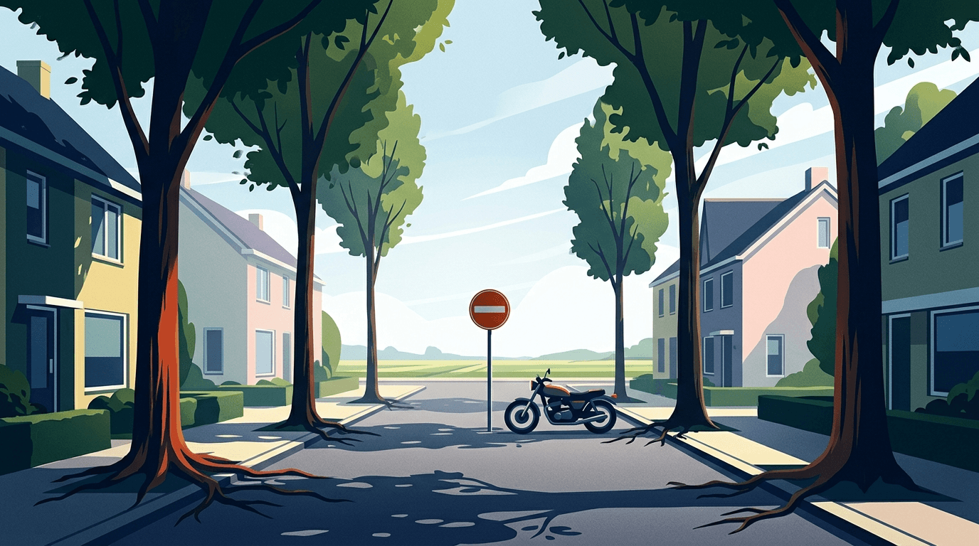 Almere handhaaft motorverbod Schapenmeent zonder verkeersbesluit