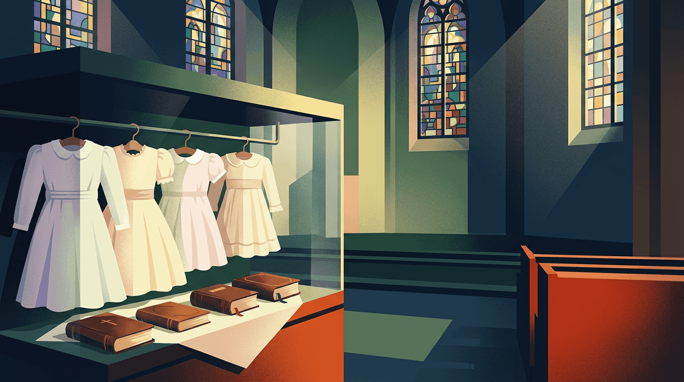 Tentoonstelling over Eerste Heilige Communie in Michaëlkerk Emmeloord