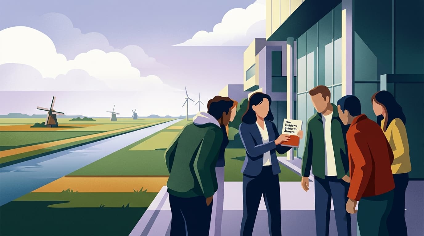 Nieuw boek 'The insider's guide to Almere' helpt internationals wegwijs