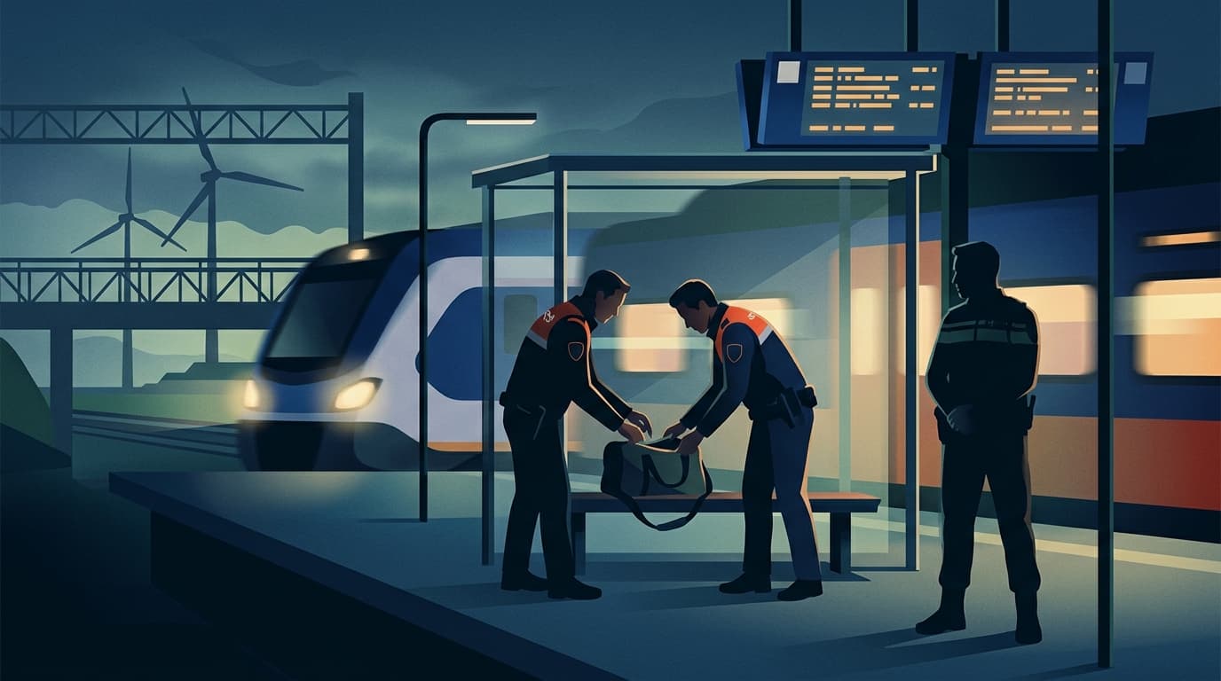 Groot mes aangetroffen bij controle op station Almere Centrum