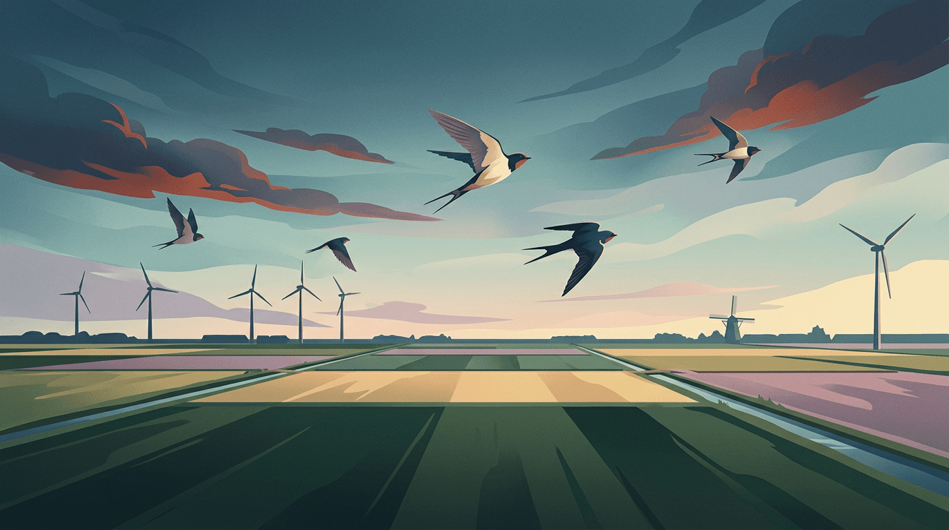 Zwaluwen in Lelystad: Waarom deze bijzondere vogels onze steun verdienen