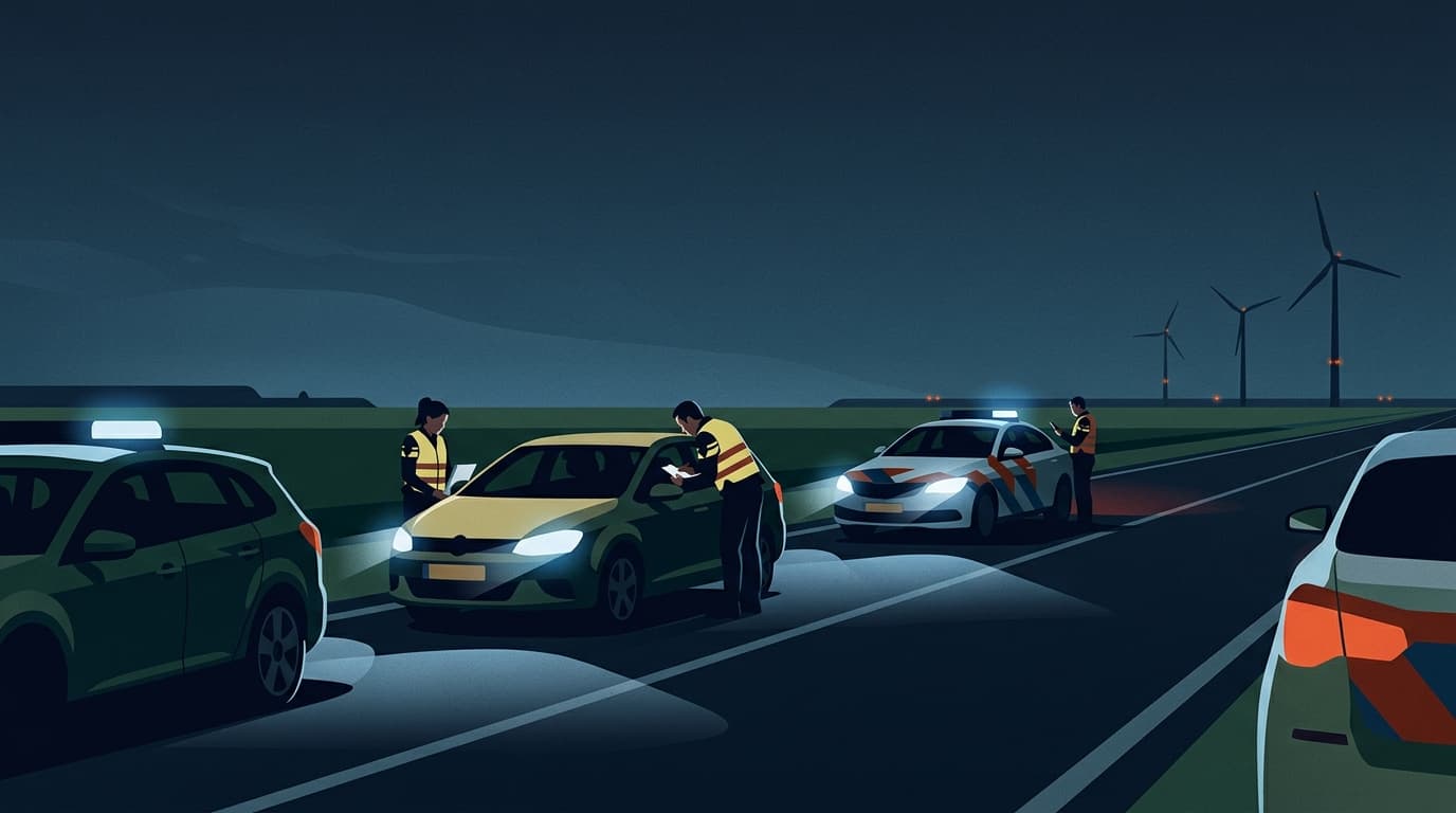 Grote politiecontrole leidt tot aanhoudingen en bekeuringen in Lelystad