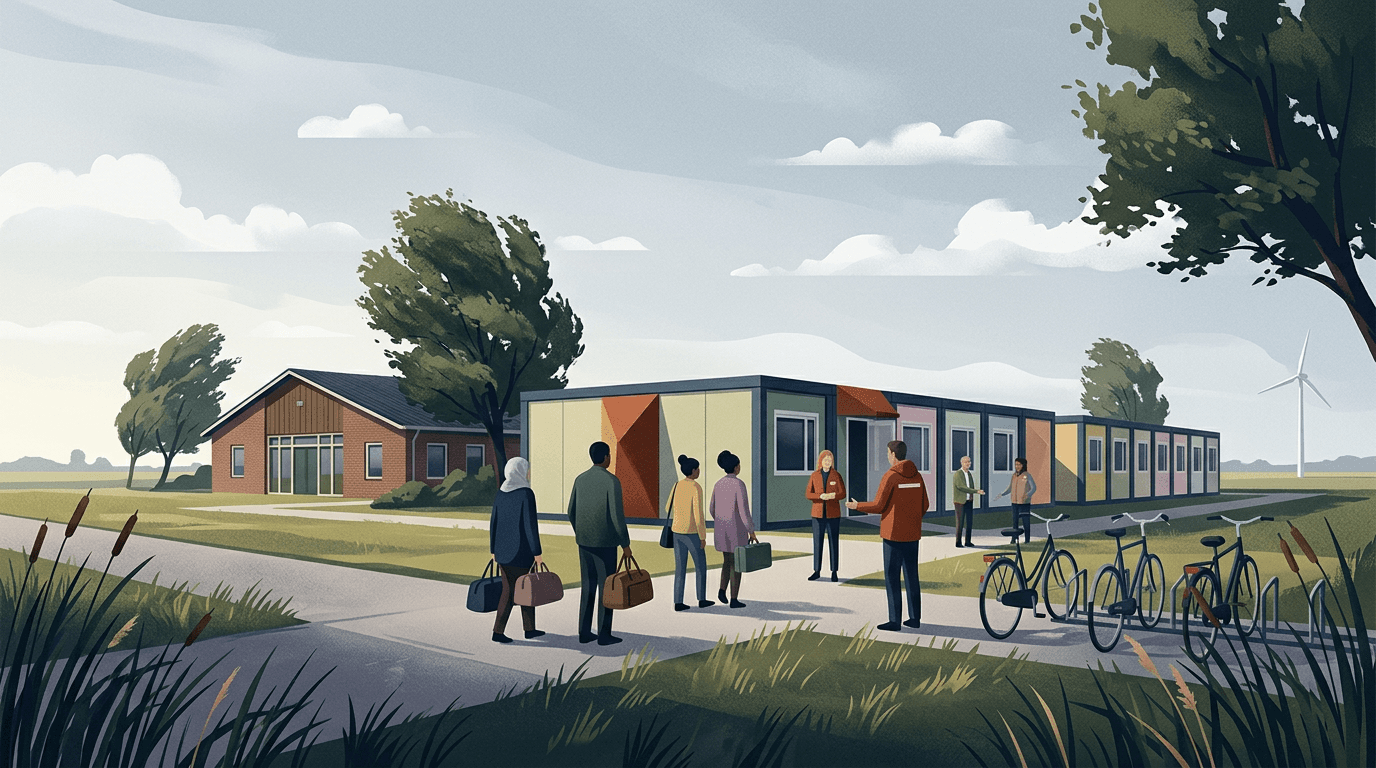 Dronten biedt tijdelijk opvang aan 200 extra asielzoekers