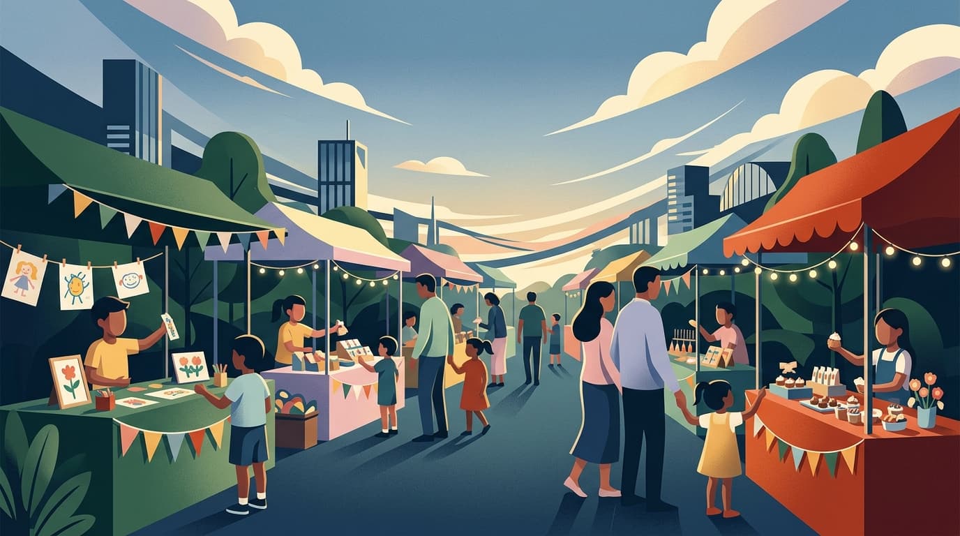 Ondernemersmarkt basisscholen Dronten promoot jong ondernemerschap