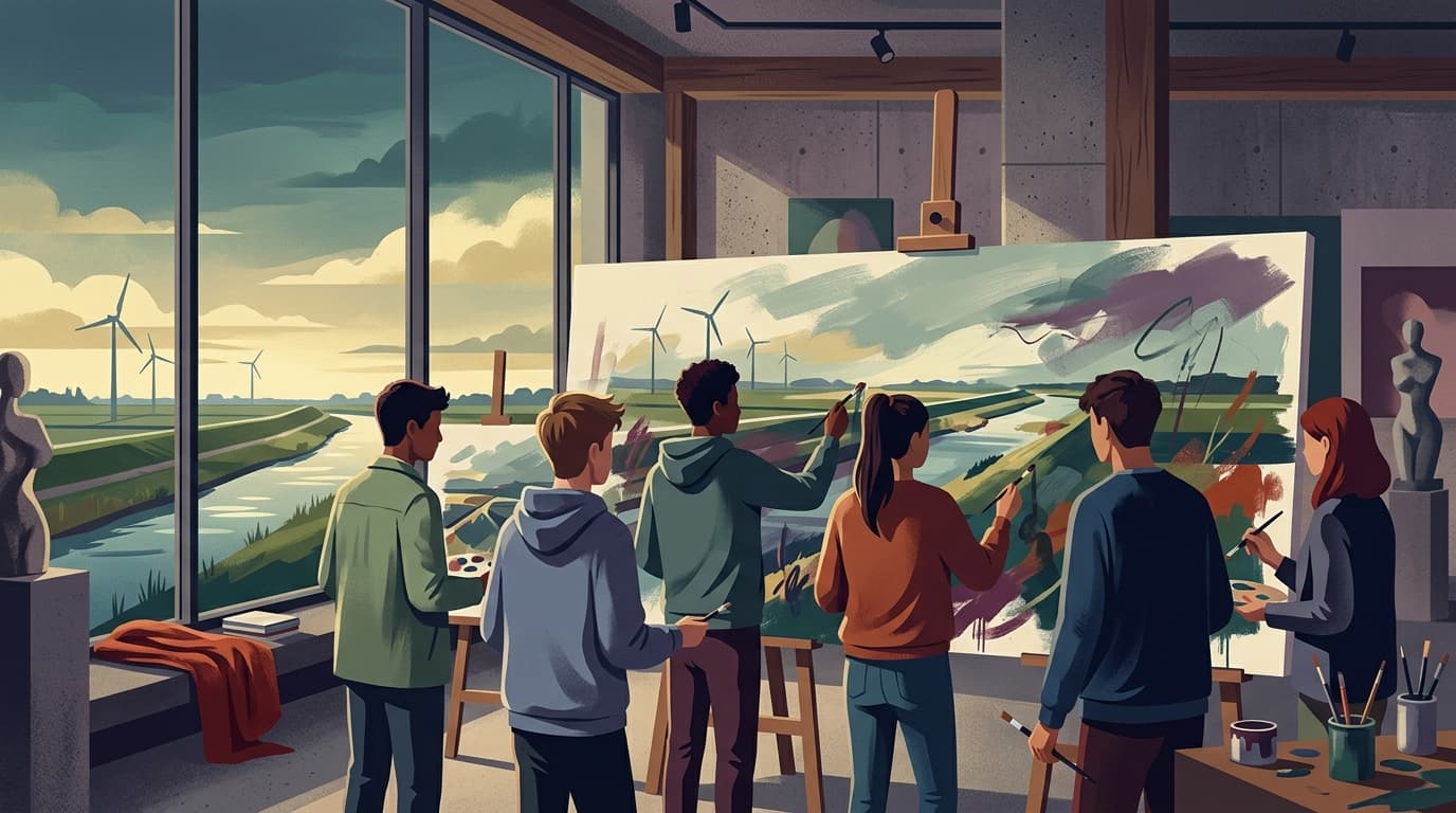 Jongeren geven kunst, erfgoed en cultuur in Flevoland een boost