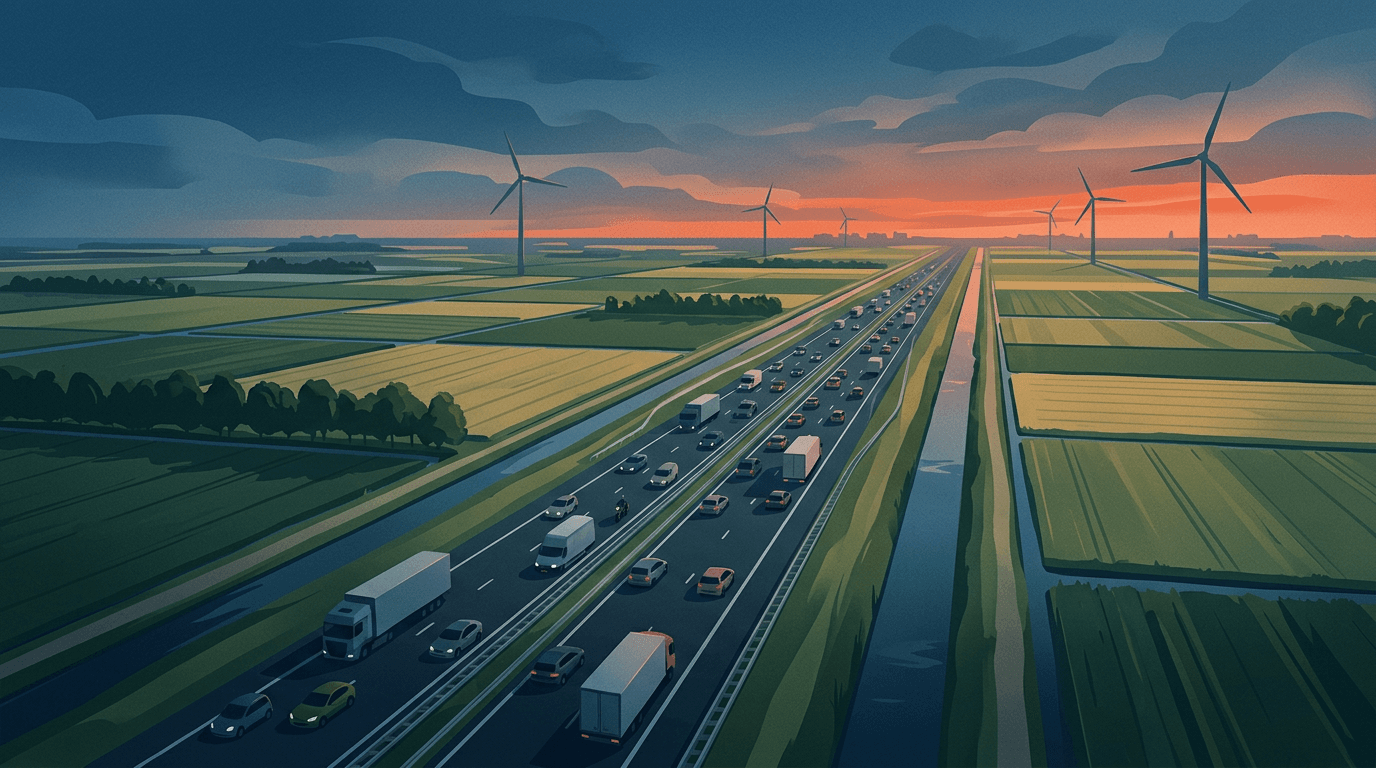 Langste wisselbaan van Nederland tussen Almere en Randstad weer open