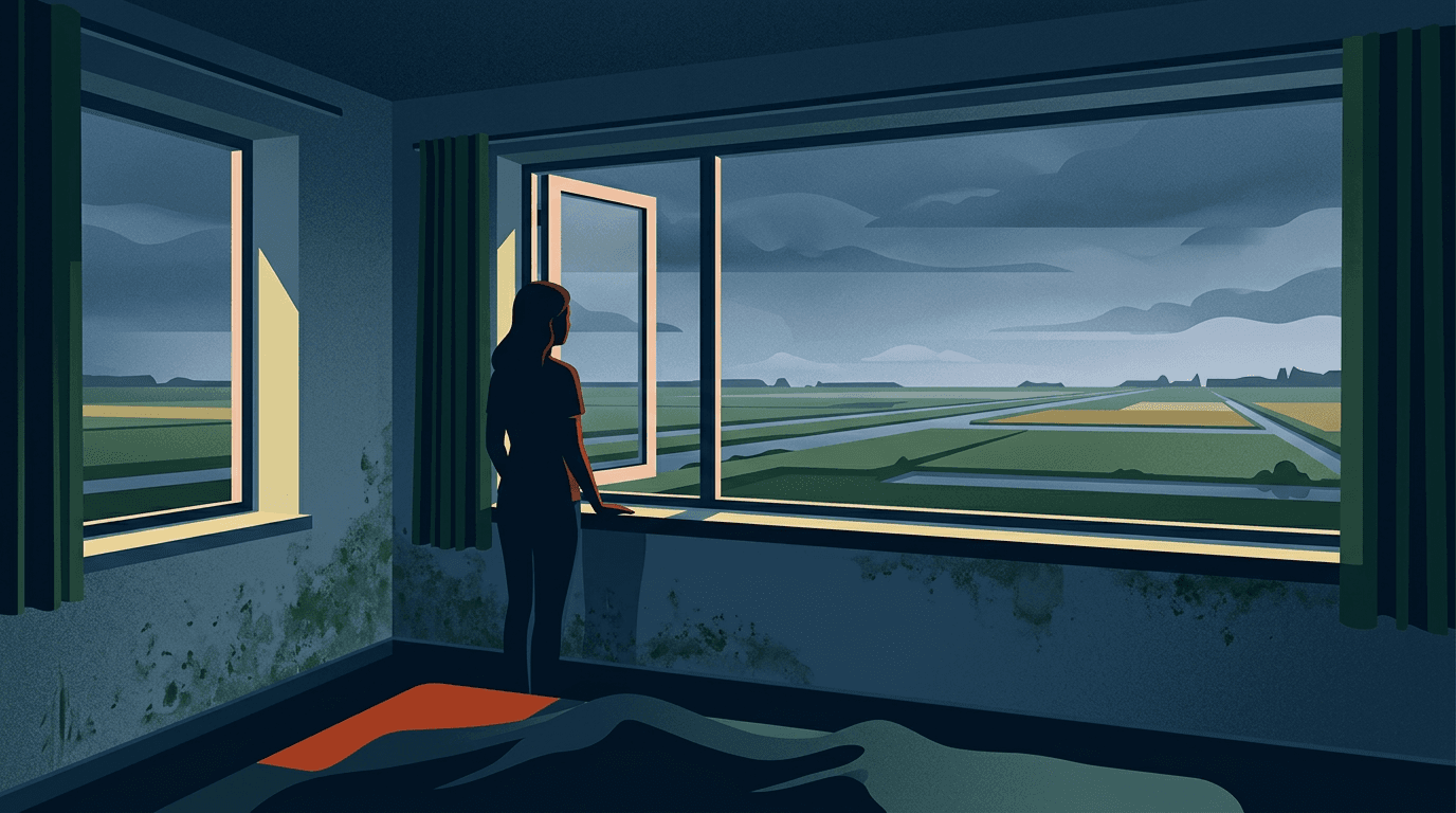 Huurster in Lelystad claimt ziekte door schimmel, Centrada wijst op ventilatie