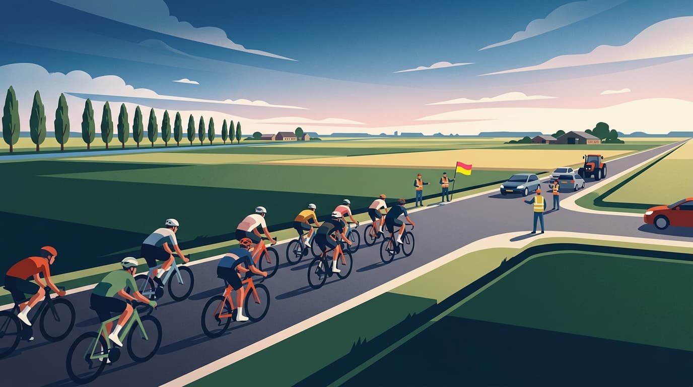 Zuiderzeeronde Dronten succes dankzij vrijwilligers