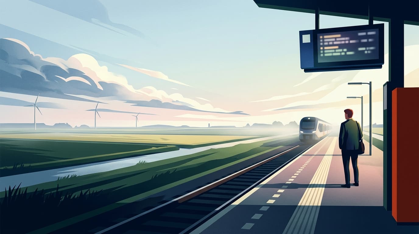 Beperkt treinverkeer Flevoland naar Schiphol en Amsterdam