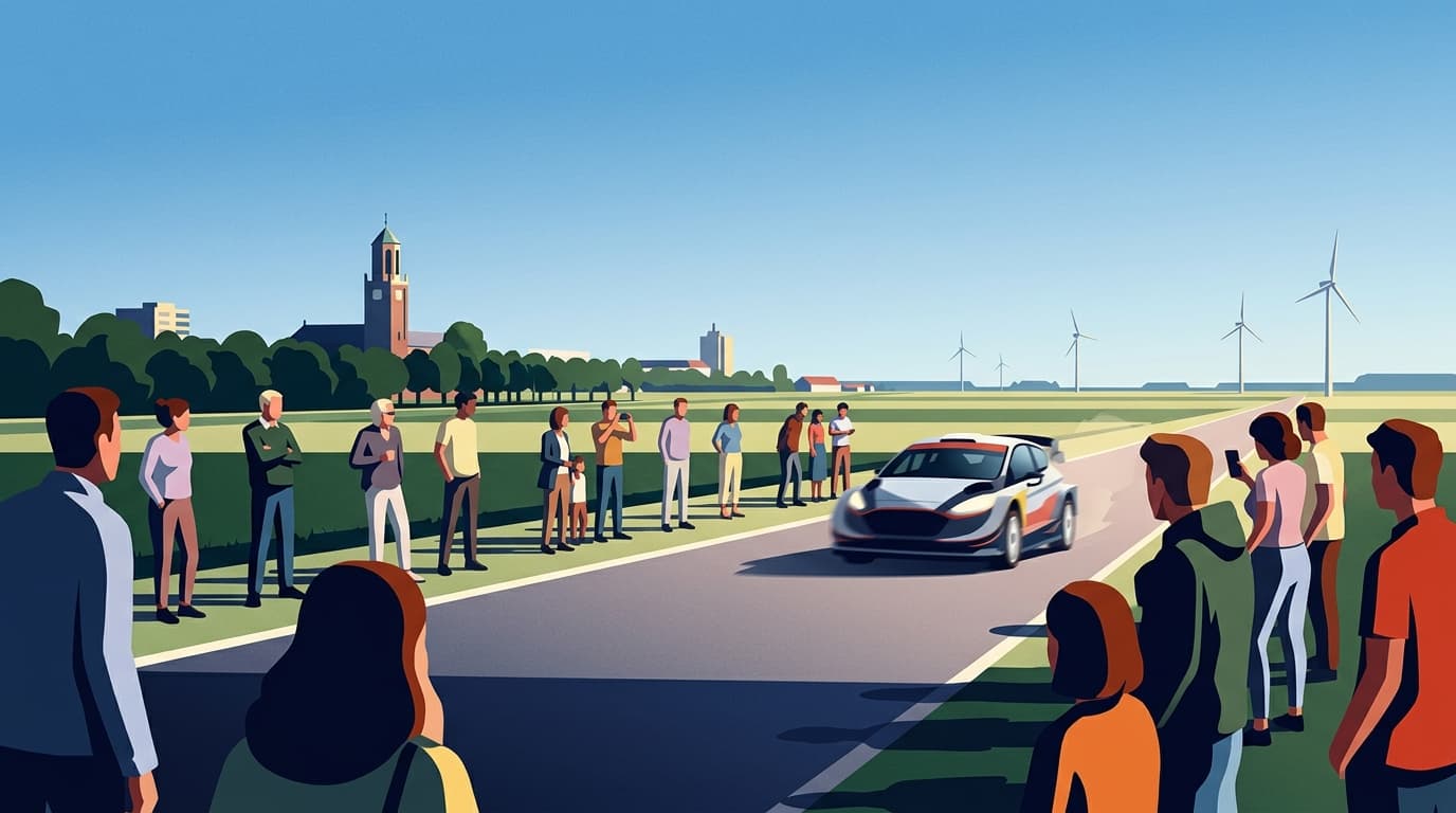 Zuiderzeerally zorgt voor extra spektakel op de Nagelerweg