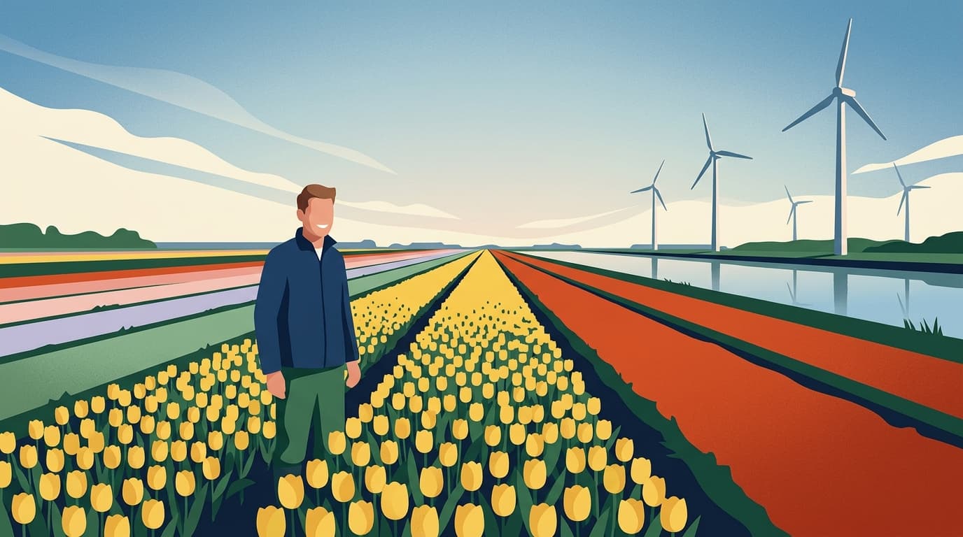 Tulpenboer Rick Klink uit Zeewolde: Van astronautendroom naar kleurrijke tulpenvelden