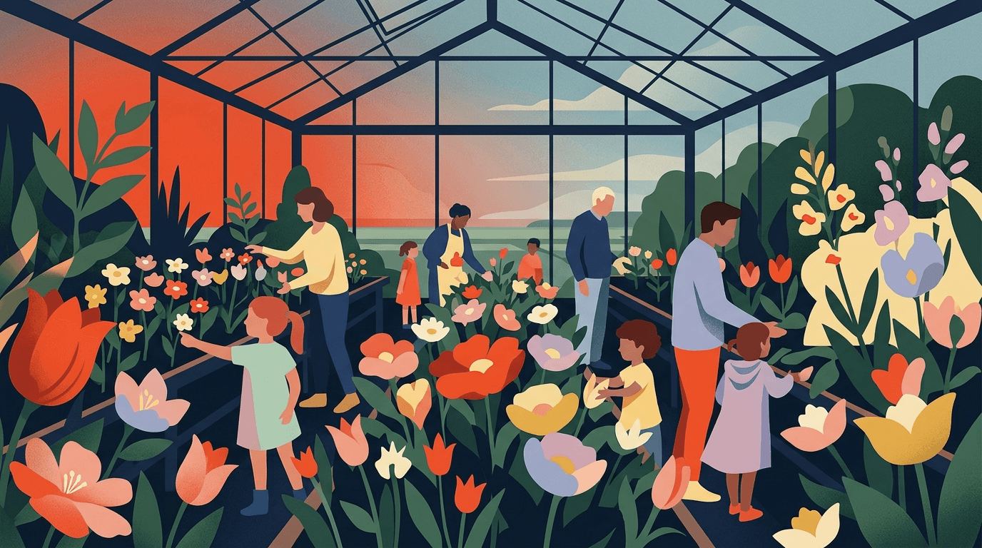 At Visite duikt in de wereld van 'Kom in de Kas' in Almere