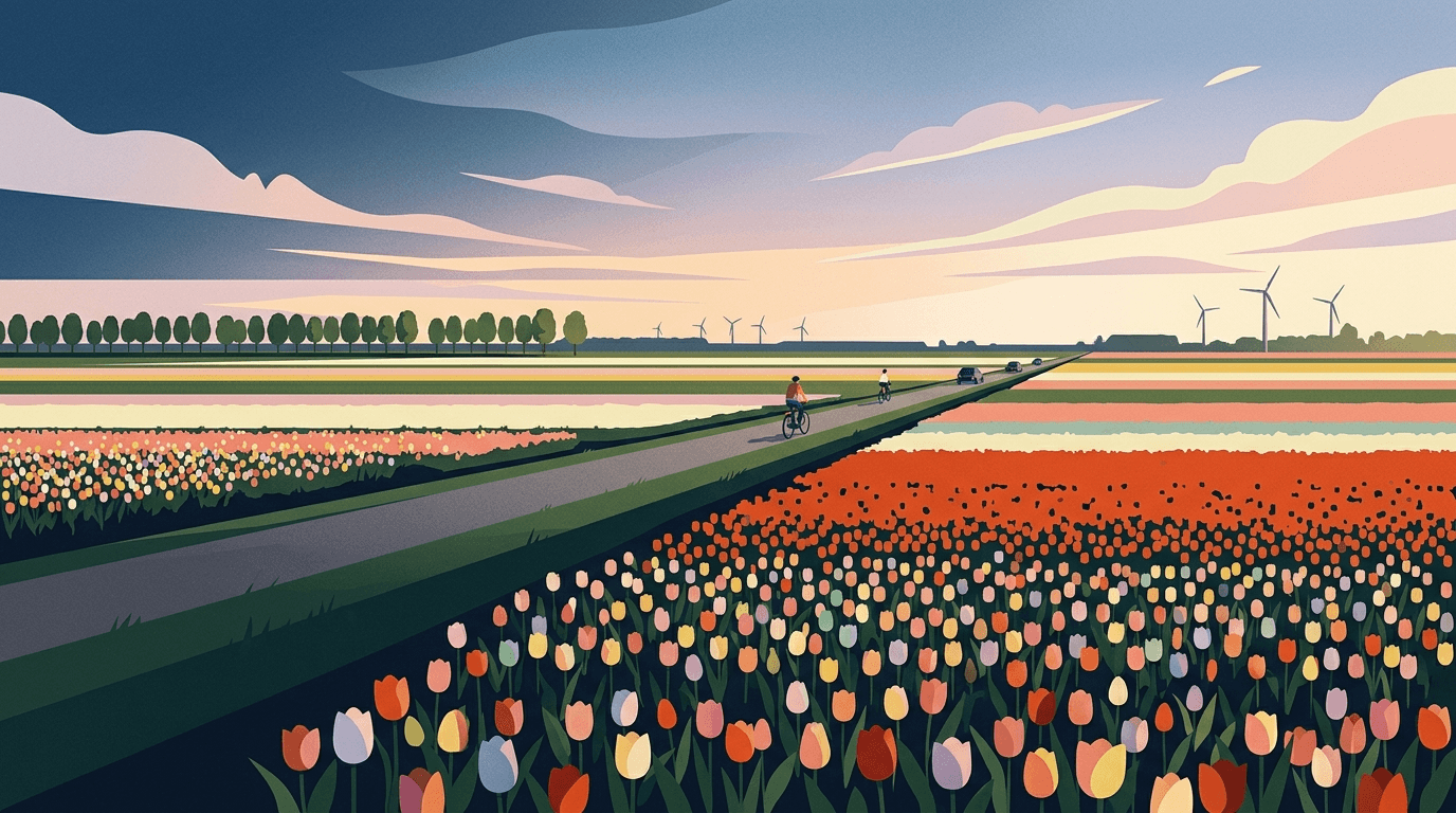 Tulpenroute Flevoland