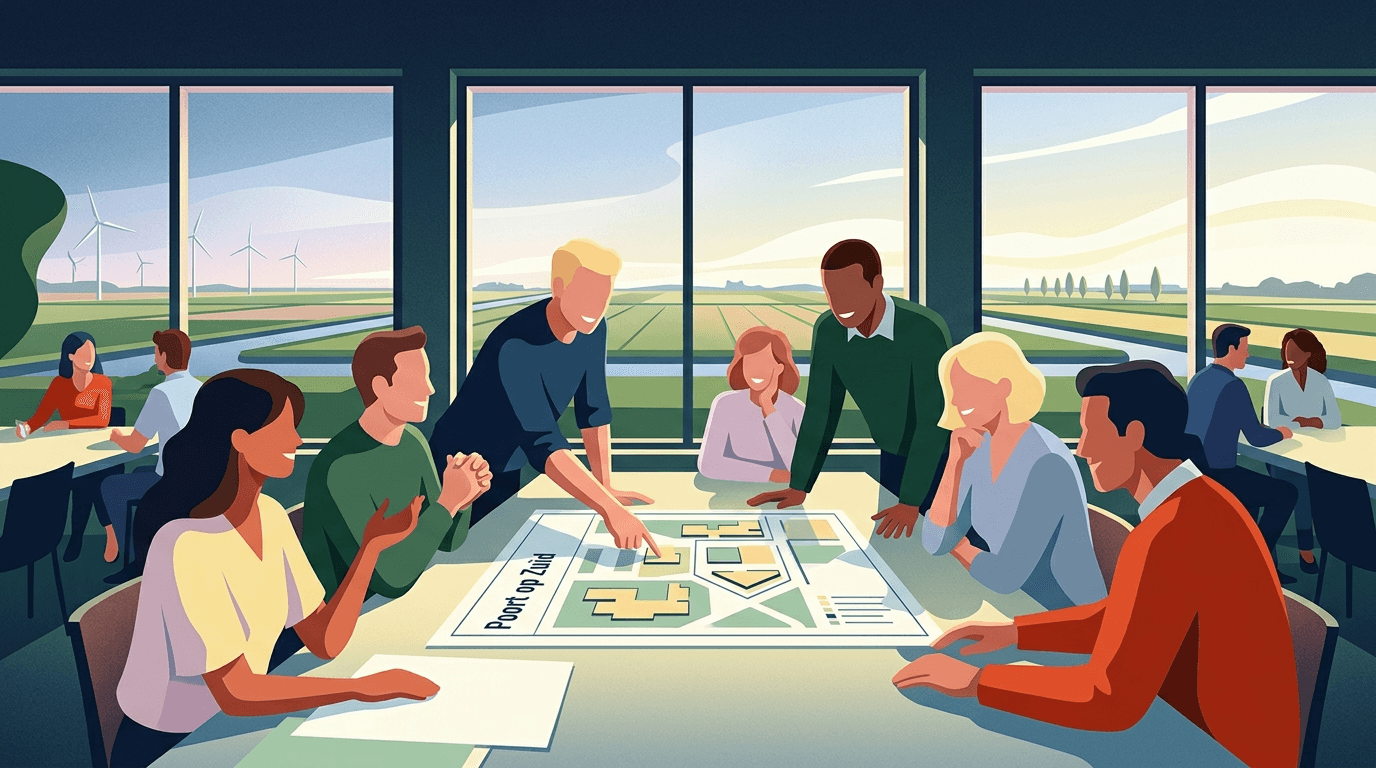 Toekomstige buren ontmoeten elkaar bij start verkoop Poort op Zuid in Emmeloord