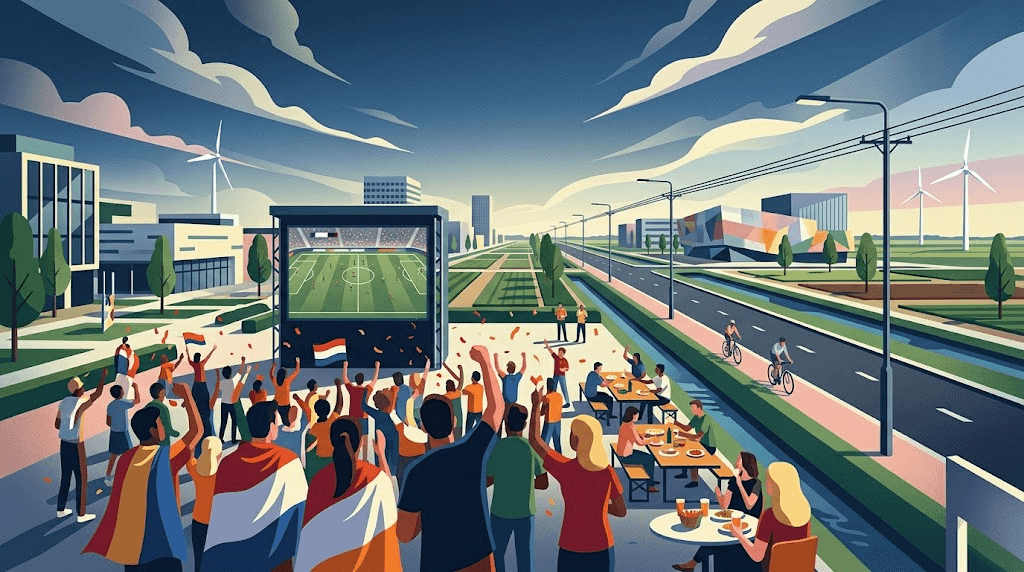 Horeca Lelystad profiteert van WK-feestvreugde