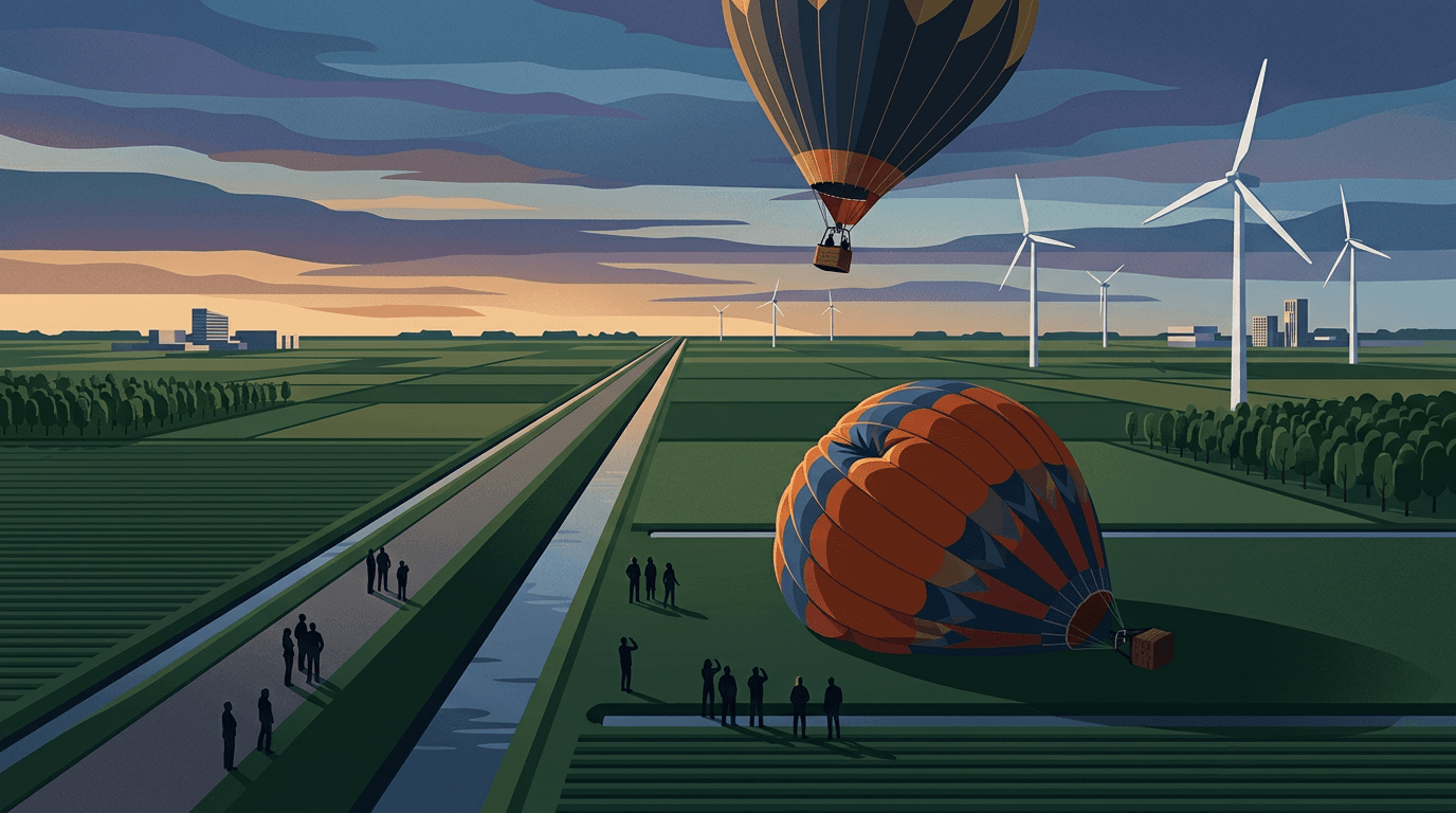 Onderzoeksraad: Botsing luchtballonnen Luttelgeest was 'pure pech'