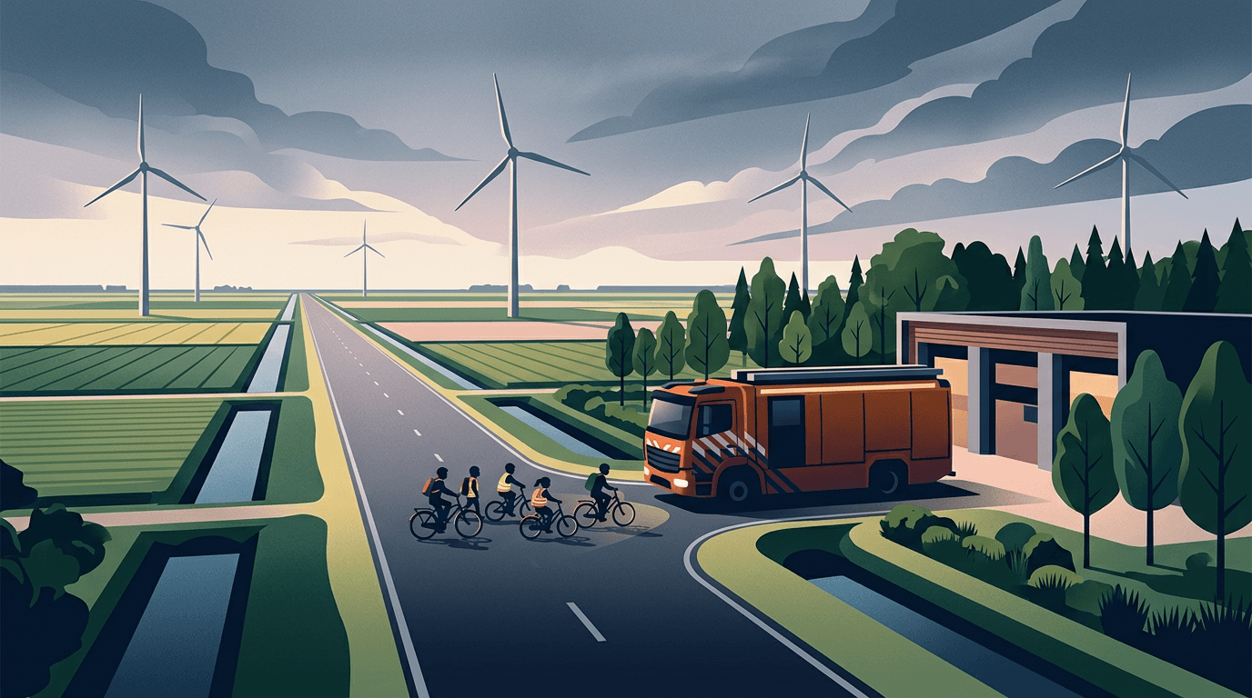 Verzet tegen locatie nieuwe brandweerkazerne Rutten vanwege verkeersveiligheid