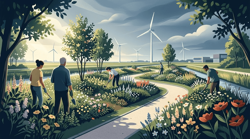 Heemtuin Lelystad viert 40 jaar vrijwilligersinzet met open dag