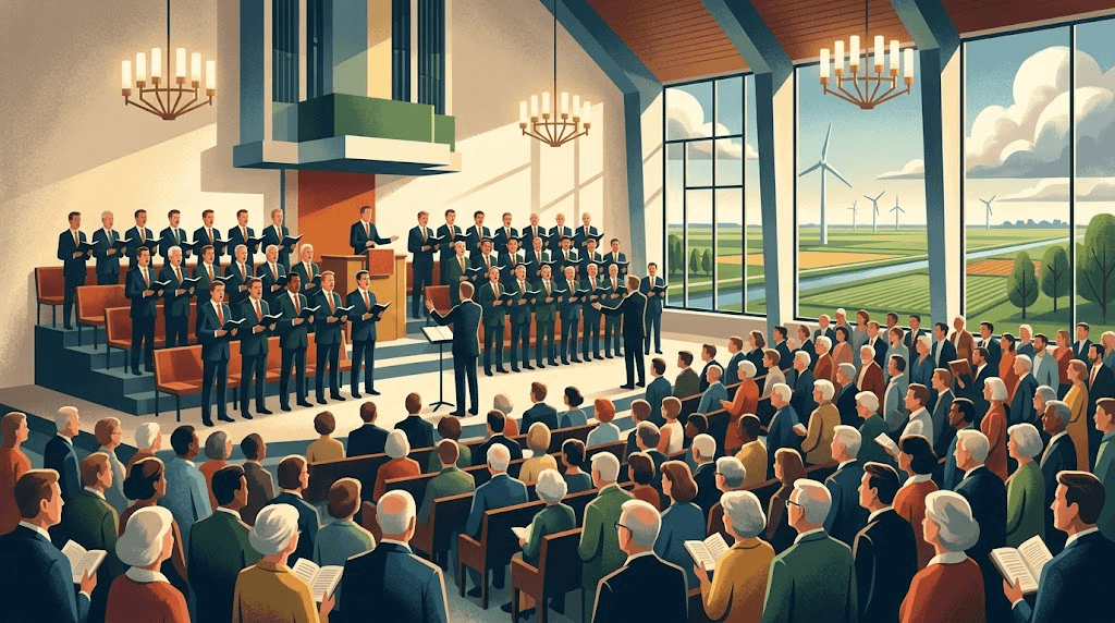 Traditioneel Oranjeconcert sluit Koningsdag op Urk af