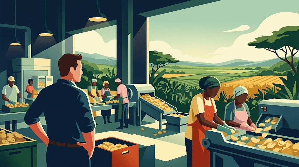 Oud-Marknessenaar Thijs Boer bouwt chipsimperium in Rwanda