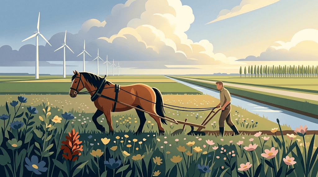 Terug naar 1 pk in Lelystad: Gemeente onderzoekt paardenkracht in natuurbeheer