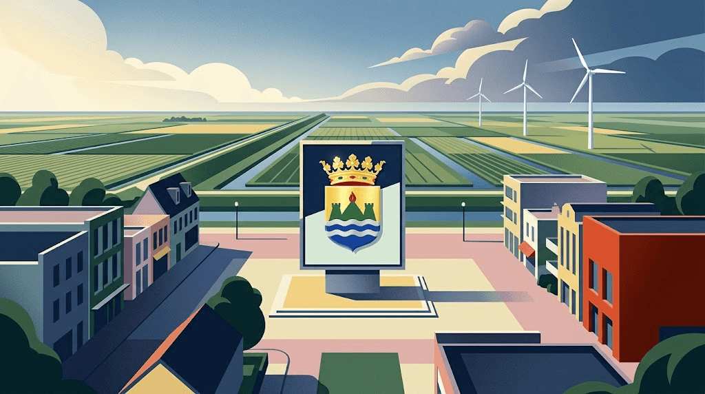 Urk bekroond: Gemeentewapen krijgt na 70 jaar een kroon