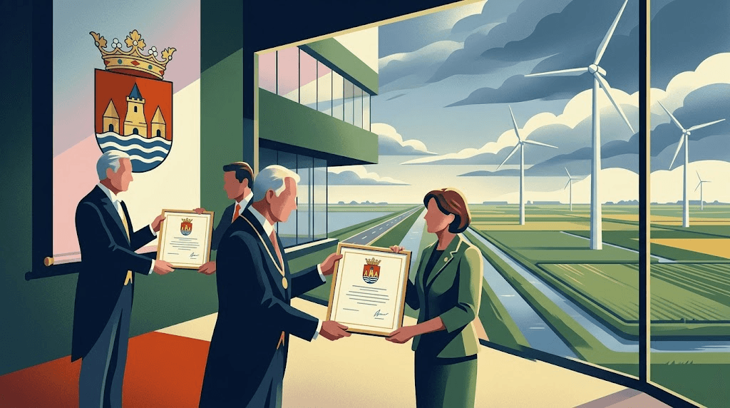 Urk ontvangt officieel vernieuwd gemeentewapen na 70 jaar wachten