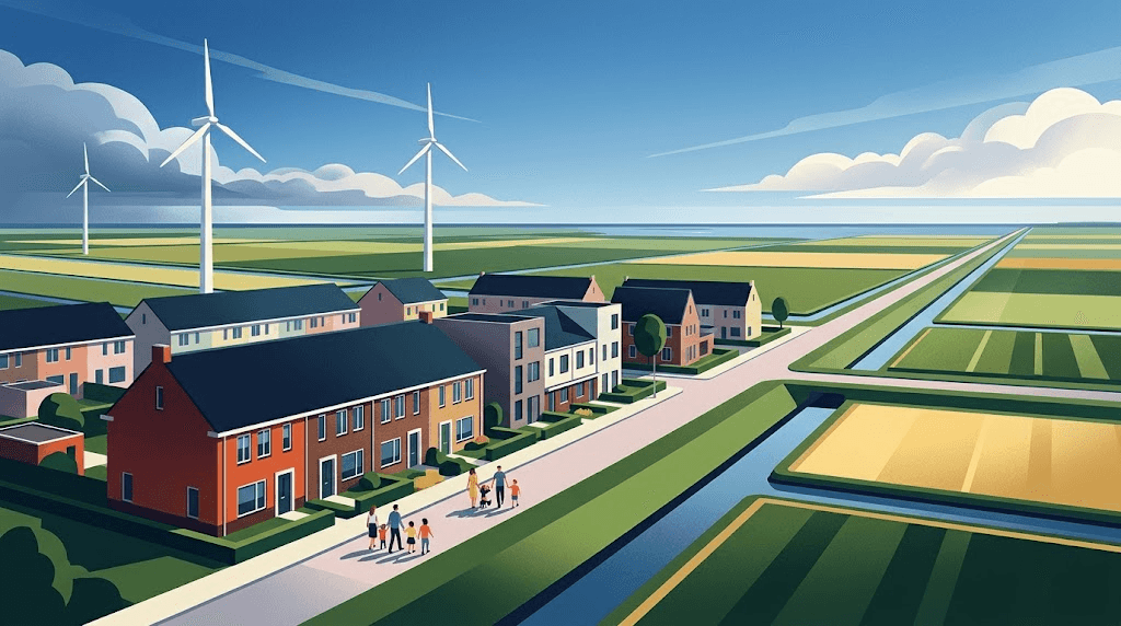 Start inschrijving voor rijwoningen in De Akkers, Urk