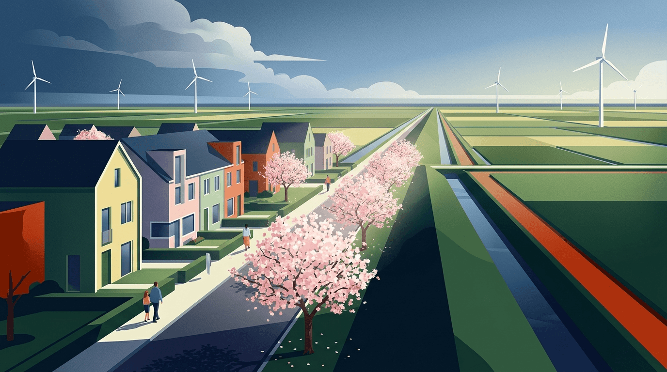 Kersenbloesems blijven bloeien in Almeerse Regenboogbuurt